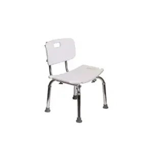 Καρέκλα Μπάνιου με Πλάτη, Ρυθμιζόμενη 35–50 cm – MOBIAK
